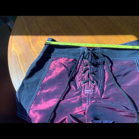 Jealousy Drawstring Closure Faux Silky Feel Shorts - Picture 12 of 16